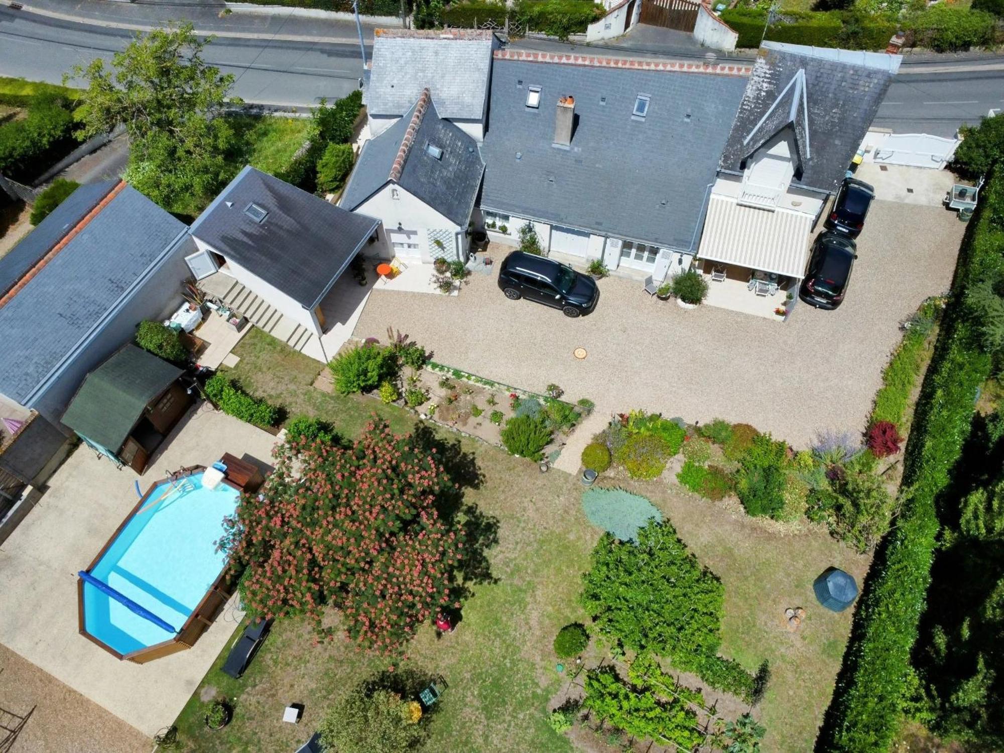 Le Jardin De Josseline Hotell Amboise Exteriör bild